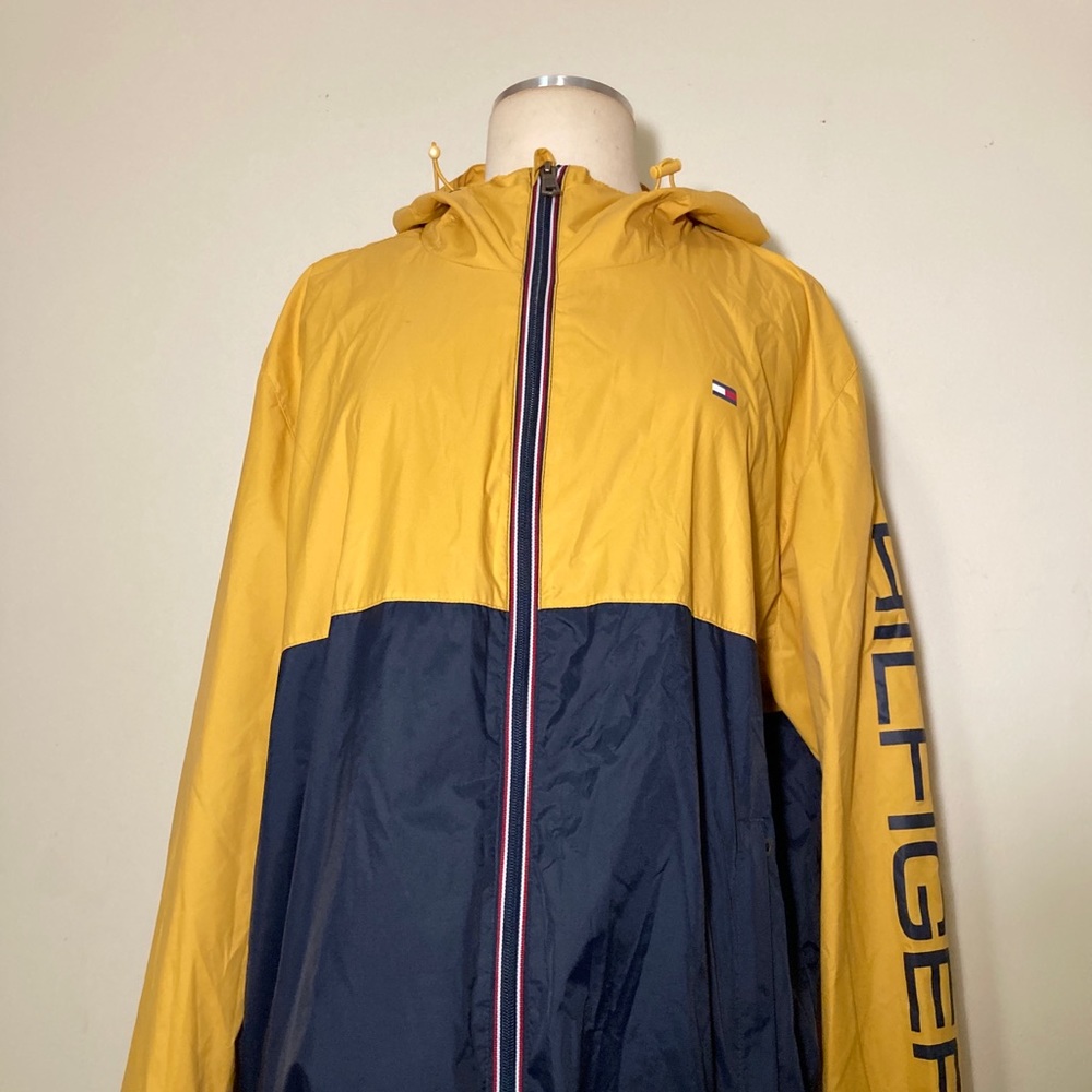Yellow Tommy Hilfiger Men's Retro Windbreaker